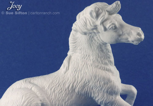 joey resin pony model